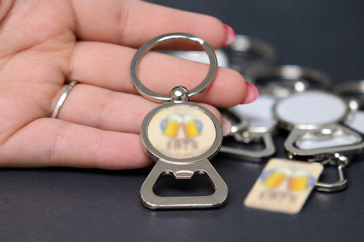 Chaveiro Abre Garrafas Retangular Personalizado